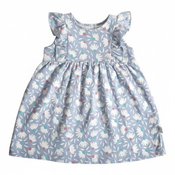Vestido Manga Corta Tela Diseños Marca Tribu 6 M Estado Casi tiki