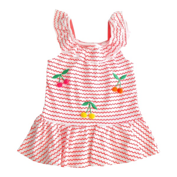 Vestido Manga Corta Algodón Diseños Marca Otra 5 A Estado Casi tiki