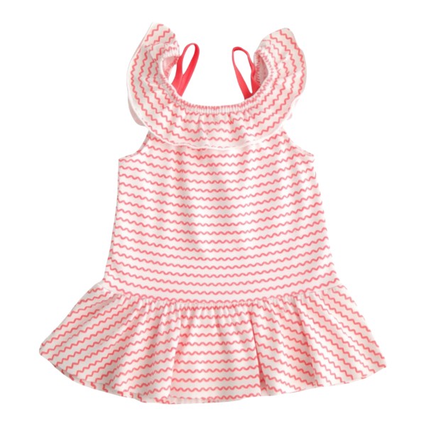 Vestido Manga Corta Algodón Diseños Marca Otra 5 A Estado Casi tiki