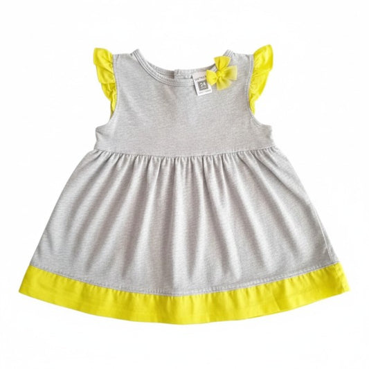 Vestido Manga Corta Algodón Multicolor Marca Carter's 2 A Estado Casi tiki
