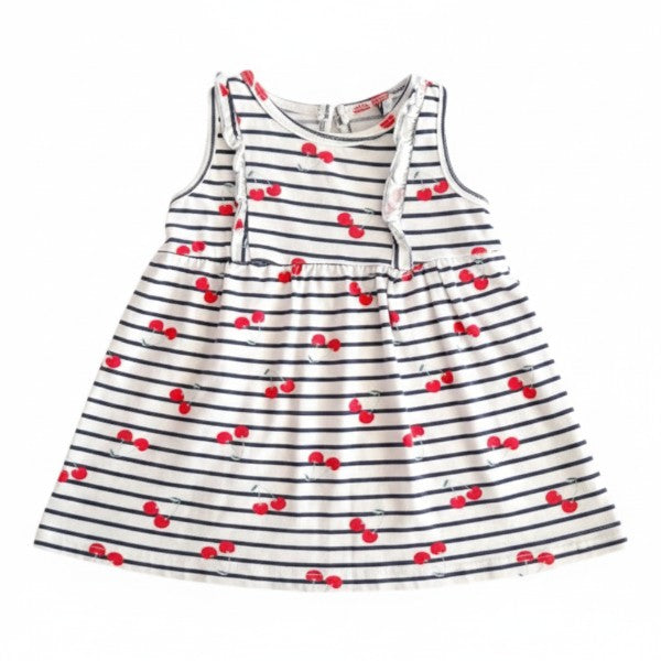 Vestido Manga Corta Algodón Diseños Marca Yamp! 6 M Estado Casi tiki