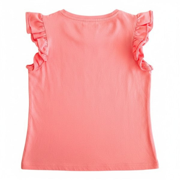 Polera manga corta Algodón Rosa Marca Otra 7 A Estado Casi tiki