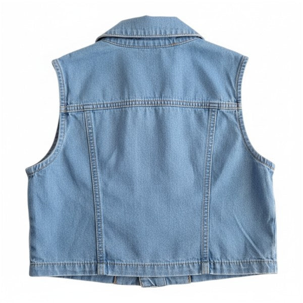 chaqueta manga corta Mezclilla Azul Marca Otra 8 A Estado Tiki taka