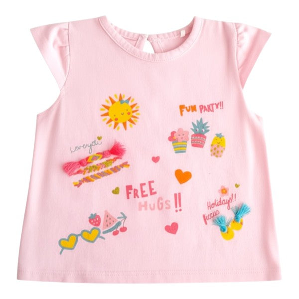Polera manga corta Algodón Diseños Marca Otra 0-3 M Estado Casi tiki