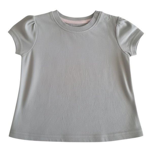 Polera manga corta Algodón Verde agua Marca Boulevard 6 M Estado Casi tiki
