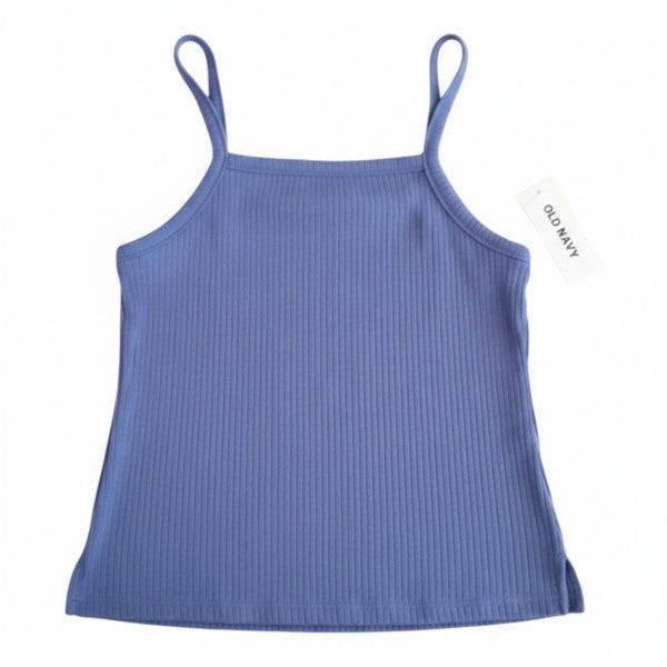 Polera manga corta Algodón Azul Marca Old Navy 8 A Estado Tiki taka