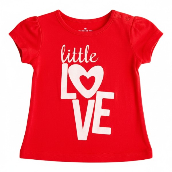 Polera manga corta Algodón Naranja Marca Baby harvest 6-9 M Estado Casi tiki