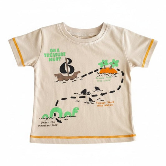 Polera manga corta Algodón Diseños Marca Otra 0-3 M Estado Casi tiki