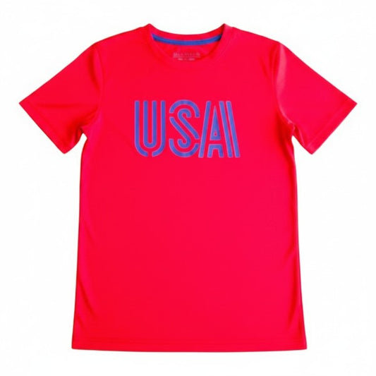 Polera manga corta Poliéster Rojo Marca Otra 8 A Estado Casi tiki