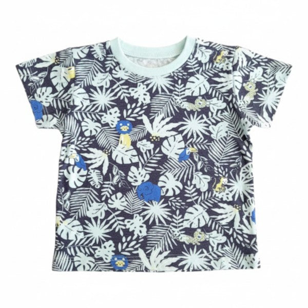 Polera manga corta Algodón Diseños Marca Yamp! 12 M Estado Casi tiki
