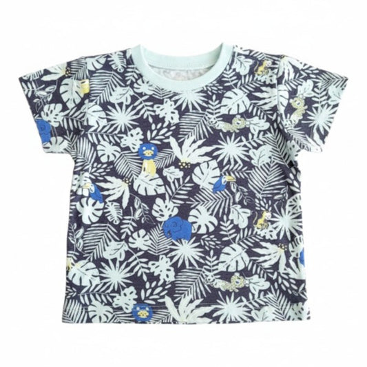 Polera manga corta Algodón Diseños Marca Yamp! 12 M Estado Casi tiki