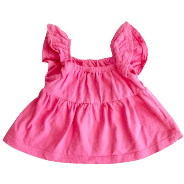Blusa Manga Corta Tejido Rosa Marca Urb 6 M Estado Casi tiki
