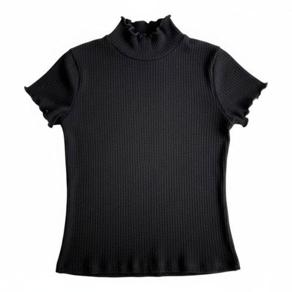 Polera manga corta lycra Negro Marca Otra 6 A Estado Tiki taka