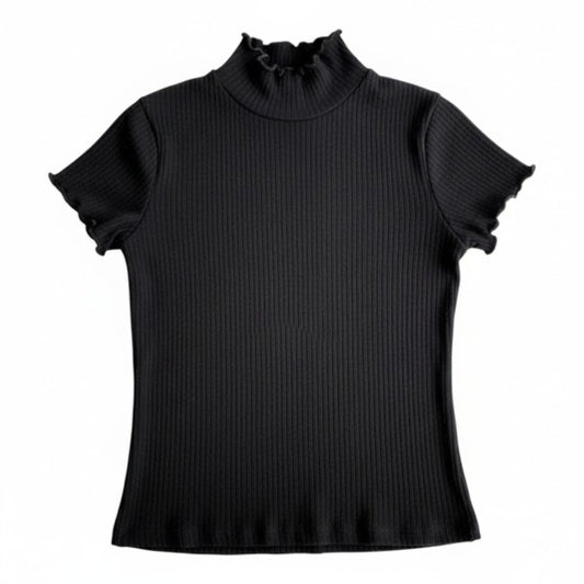 Polera manga corta lycra Negro Marca Otra 6 A Estado Tiki taka