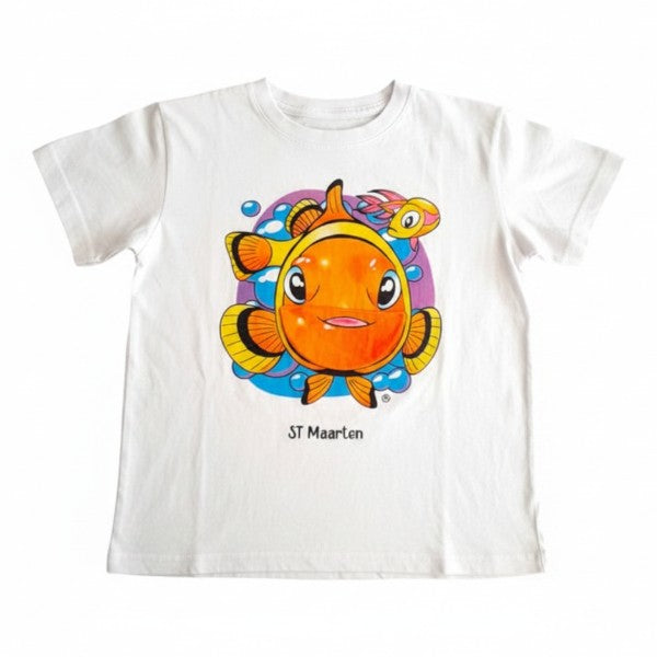 Polera manga corta Algodón Blanco Marca Otra 8 A Estado Casi tiki