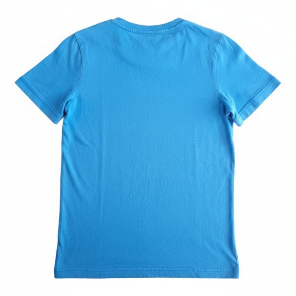 Polera manga corta Algodón Azul Marca Otra 5 A Estado Casi tiki