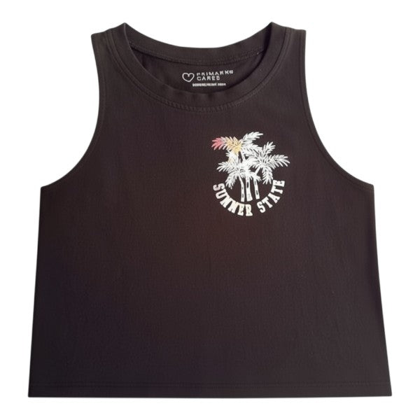 Polera manga corta Algodón Negro Marca Otra 10 A Estado Tiki taka