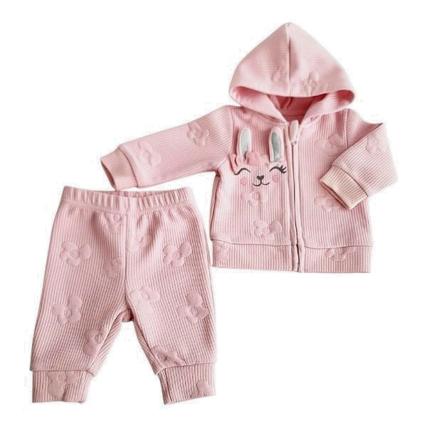 Conjunto Micropolar Rosa Marca Limonada 0-3 M Estado Casi tiki