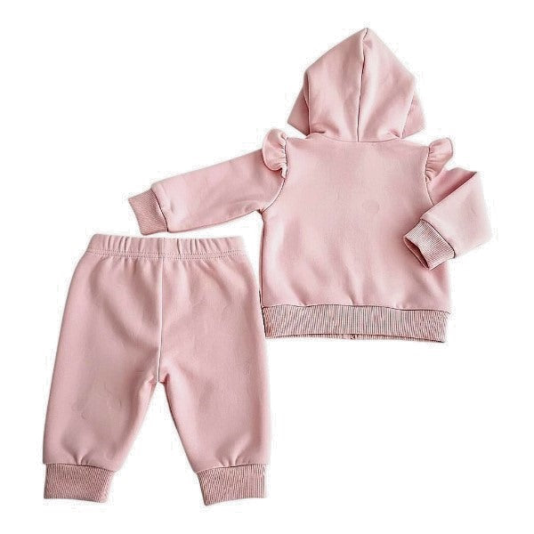 Conjunto Micropolar Rosa Marca Limonada 0-3 M Estado Casi tiki