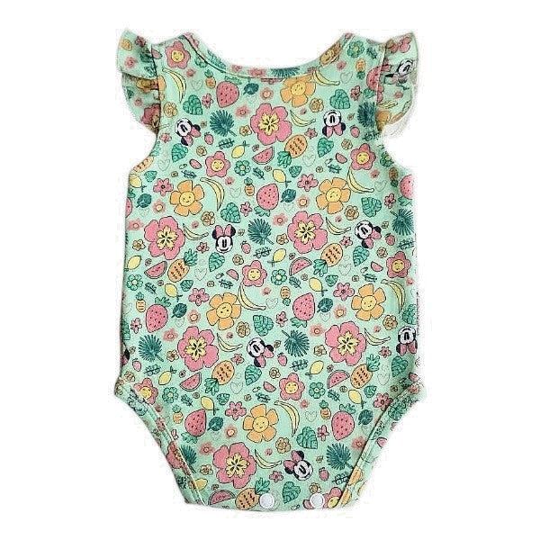 Body Manga Corta Algodón Diseños Marca Disney 6-9 M Estado Casi tiki