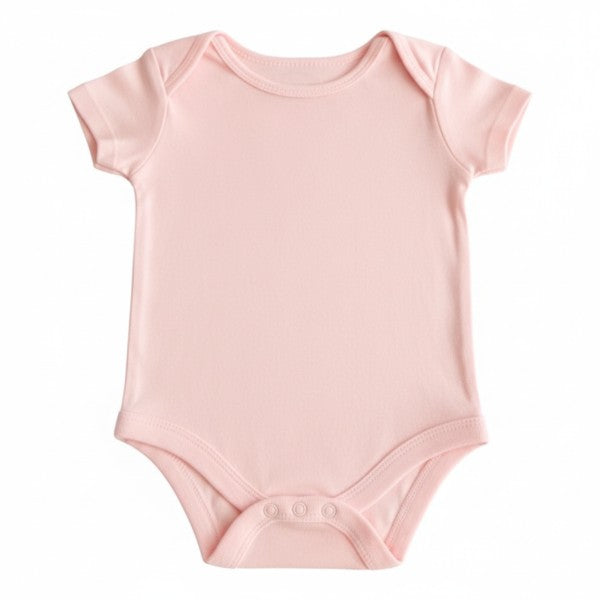 Body Manga Corta Algodón Rosa Marca Otra 3-6 M Estado Casi tiki