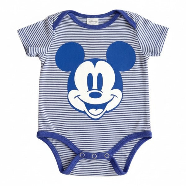 Body Manga Corta Algodón Diseños Marca Disney 0-3 M Estado Casi tiki
