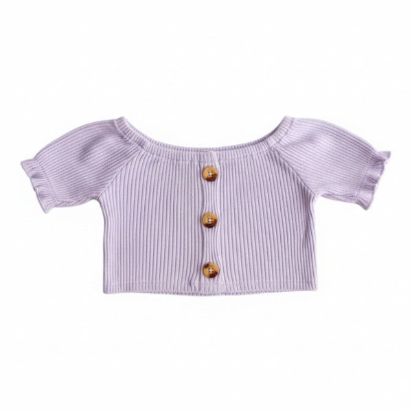 Bolero Cotelé Morado Marca Otra 3-6 M Estado Casi tiki