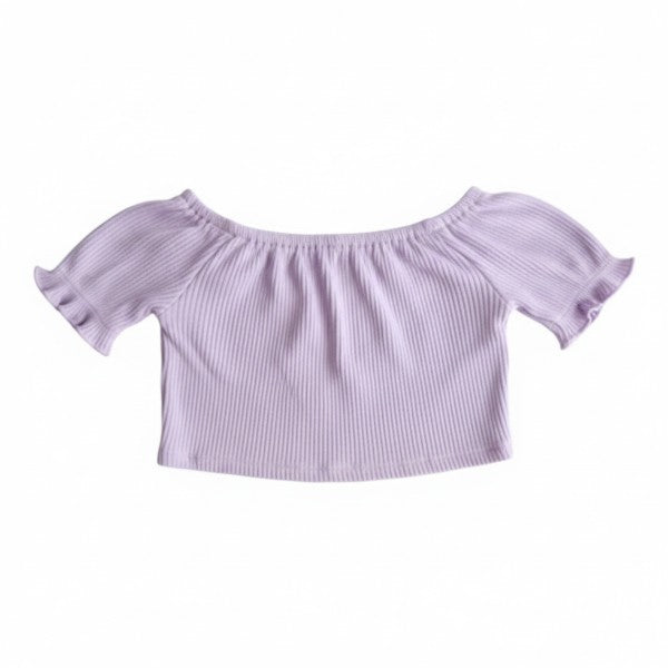 Bolero Cotelé Morado Marca Otra 3-6 M Estado Casi tiki
