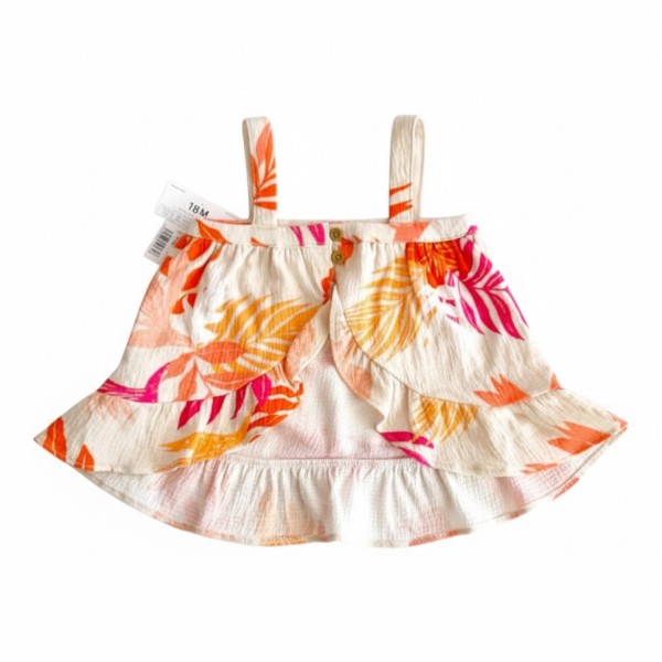 Blusa Manga Corta Tela Diseños Marca Carter's 18 M Estado Tiki taka