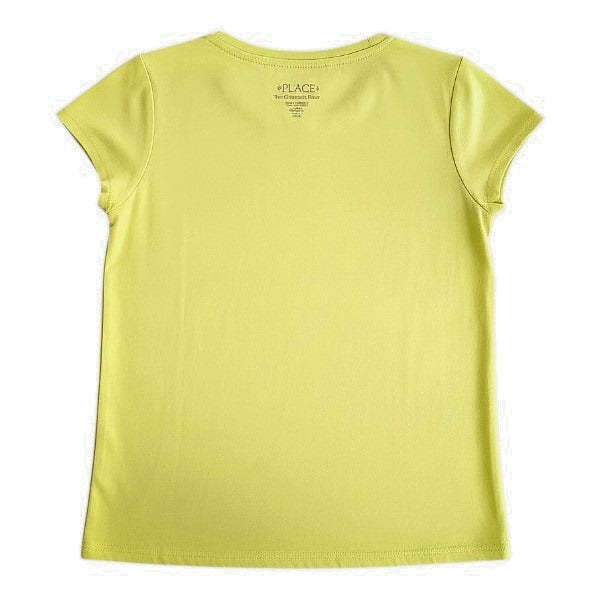 Polera manga corta Algodón Amarillo Marca Otra 7 A Estado Casi tiki
