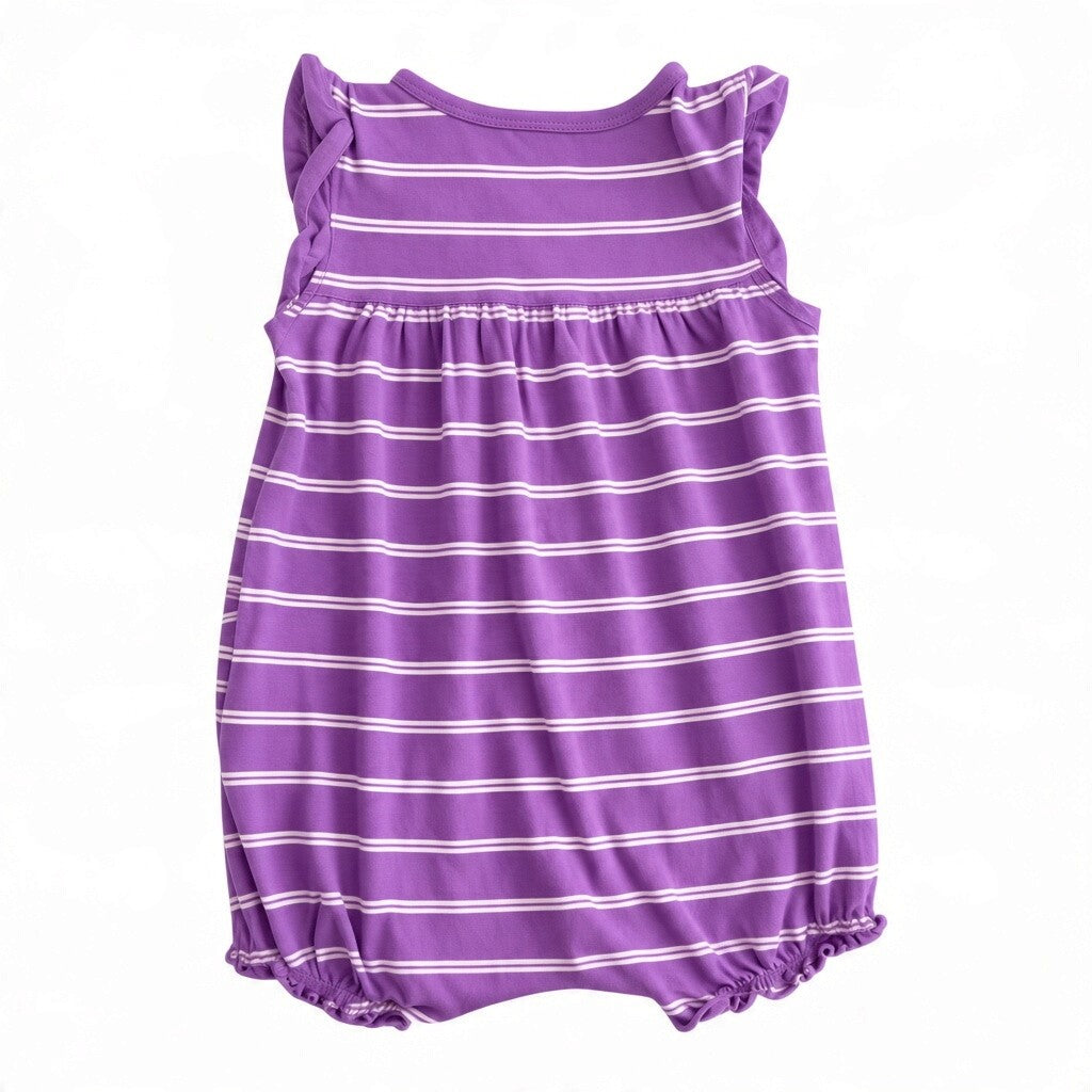 Enterito Algodón Morado Marca Carter's 6 M Estado Casi tiki