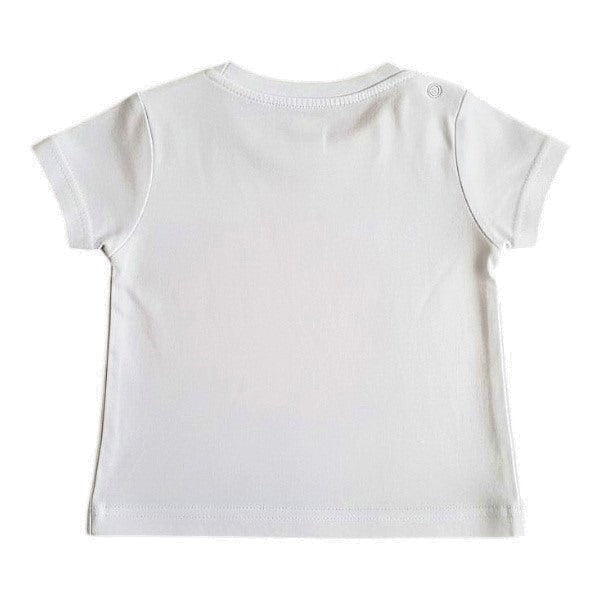 Polera manga corta Algodón Blanco Marca Boulevard 12 M Estado Casi tiki