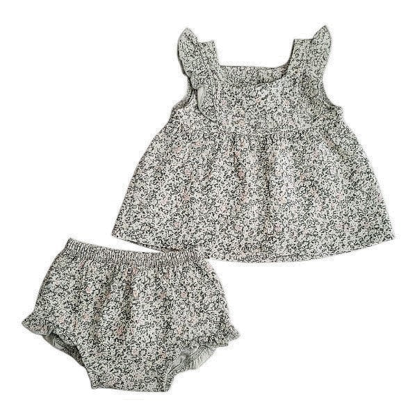 Vestido Tela Diseños Marca Tribu 6-9 M Estado Casi tiki