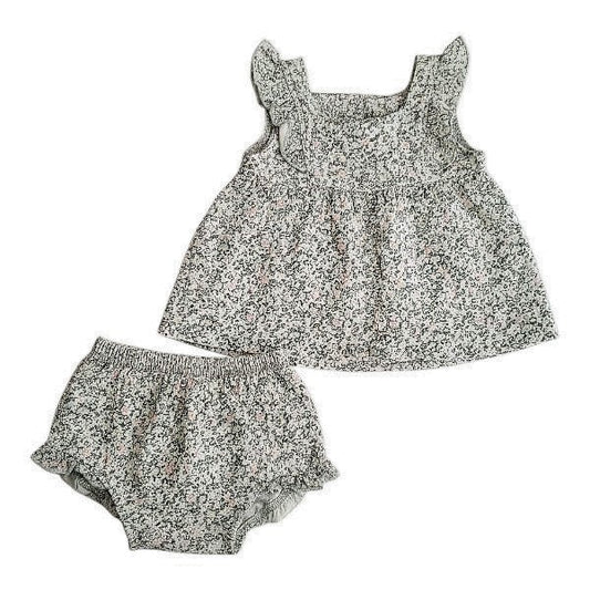 Vestido Tela Diseños Marca Tribu 6-9 M Estado Casi tiki