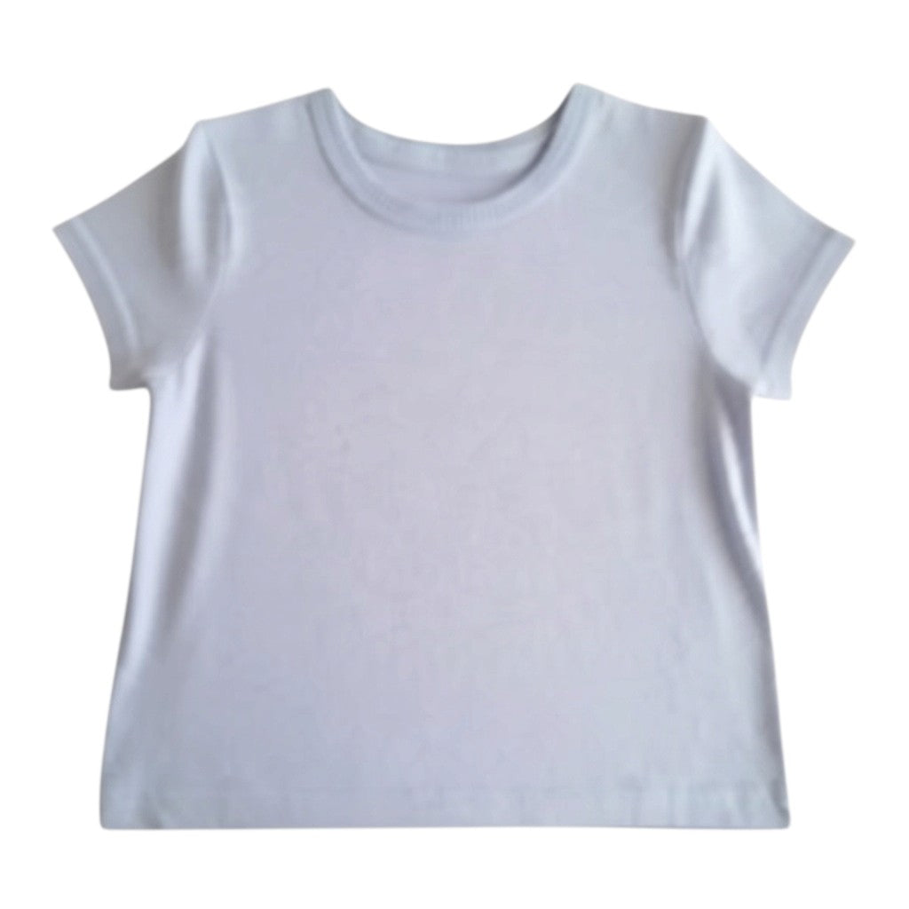 Polera manga corta Algodón Celeste Marca Boulevard 12 M Estado Casi tiki