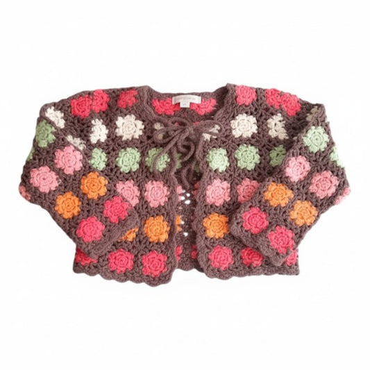 Chaleco Tejido Multicolor Marca Pillin 3-6 M Estado Tiki taka