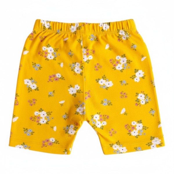 Short Algodón Amarillo Marca Otra 2 A Estado Casi tiki