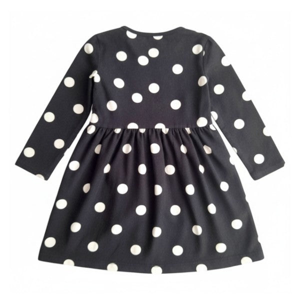 Vestido Algodón Negro Marca Carter's 2 A Estado Casi tiki