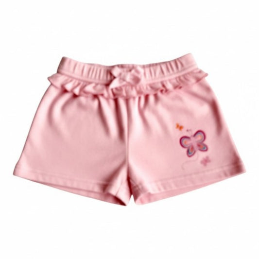 Short Algodón Rosa Marca Figaro 2 A Estado Casi tiki