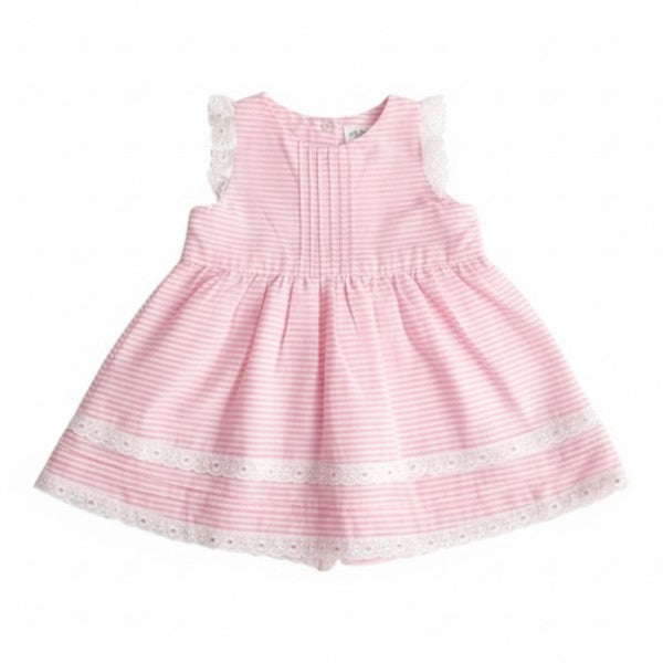 Vestido Tela Rosa Marca Otra 6-9 M Estado Casi tiki
