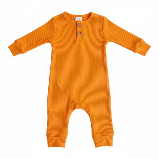 Enterito Algodón Naranja Marca Otra 3-6 M Estado Casi tiki