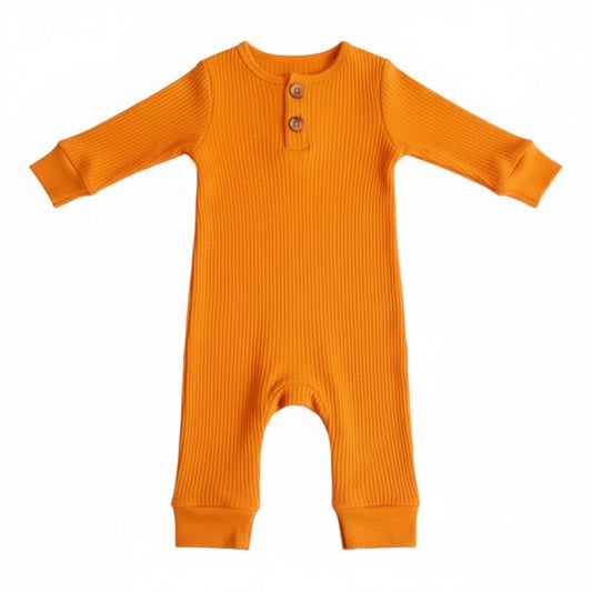 Enterito Algodón Naranja Marca Otra 3-6 M Estado Casi tiki