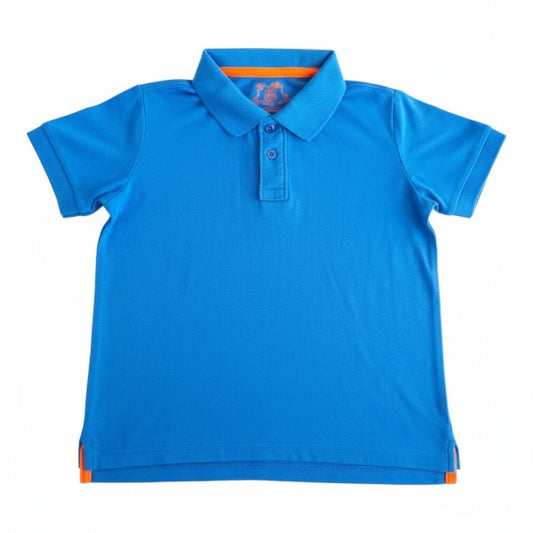 Polera manga corta Piqué Azul Marca Otra 6 A Estado Tiki taka