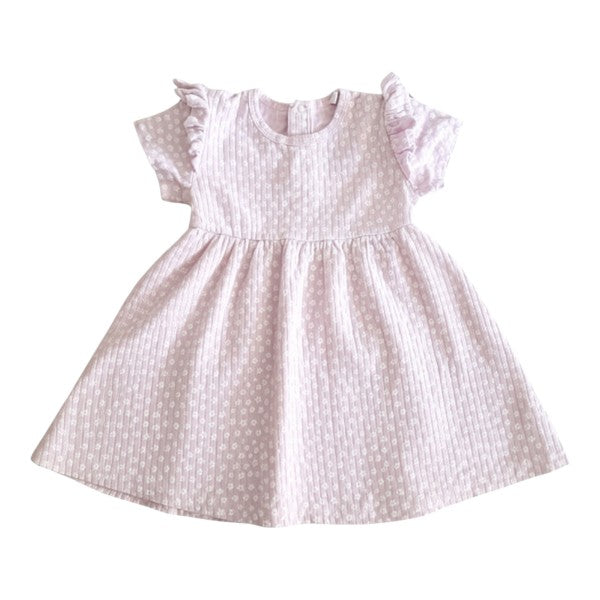 Vestido Tela Lila Marca Baby harvest 18 M Estado Casi tiki
