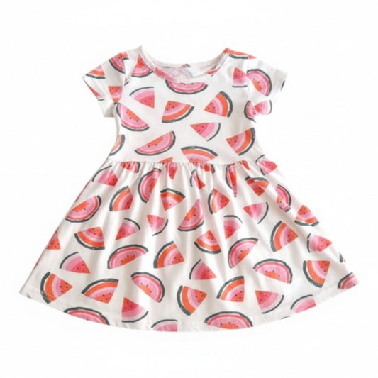 Vestido Algodón Diseños Marca Otra 12-18 M Estado Casi tiki
