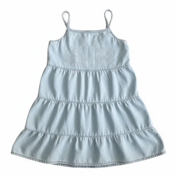Vestido Mezclilla Azul Marca Boulevard 2 A Estado Casi tiki