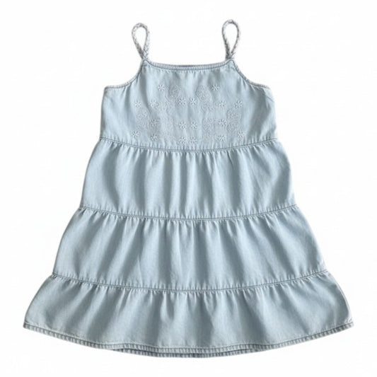 Vestido Mezclilla Azul Marca Boulevard 2 A Estado Casi tiki