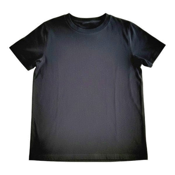 Polera manga corta Algodón Negro Marca Cat & Jack 8 A Estado Casi tiki