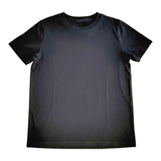 Polera manga corta Algodón Negro Marca Cat & Jack 8 A Estado Casi tiki