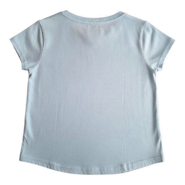 Polera manga corta Algodón Celeste Marca Otra 7 A Estado Casi tiki